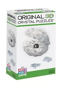 3D Crystal Puzzle - Black Pearl in Clear Shell: 48 Pcs