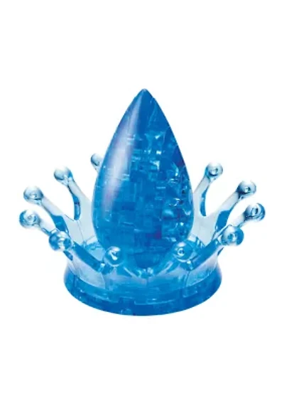 3D Crystal Puzzle - Water Crown: 42 Pcs