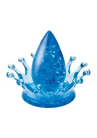 3D Crystal Puzzle - Water Crown: 42 Pcs