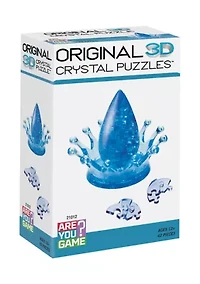 3D Crystal Puzzle - Water Crown: 42 Pcs