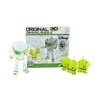 3D Crystal Puzzle - Disney Buzz and Aliens: 95 Pcs