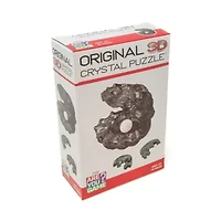 3D Crystal Puzzle - Pearl in Black Shell: 48 Pcs