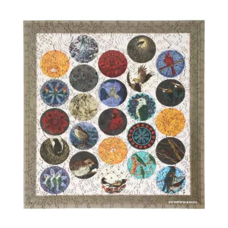 Wooden Jigsaw Puzzle - Birds: 402 Pcs