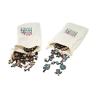 Wooden Jigsaw Puzzle Set - Yellow Fish & Miami Fish: 413 Pcs