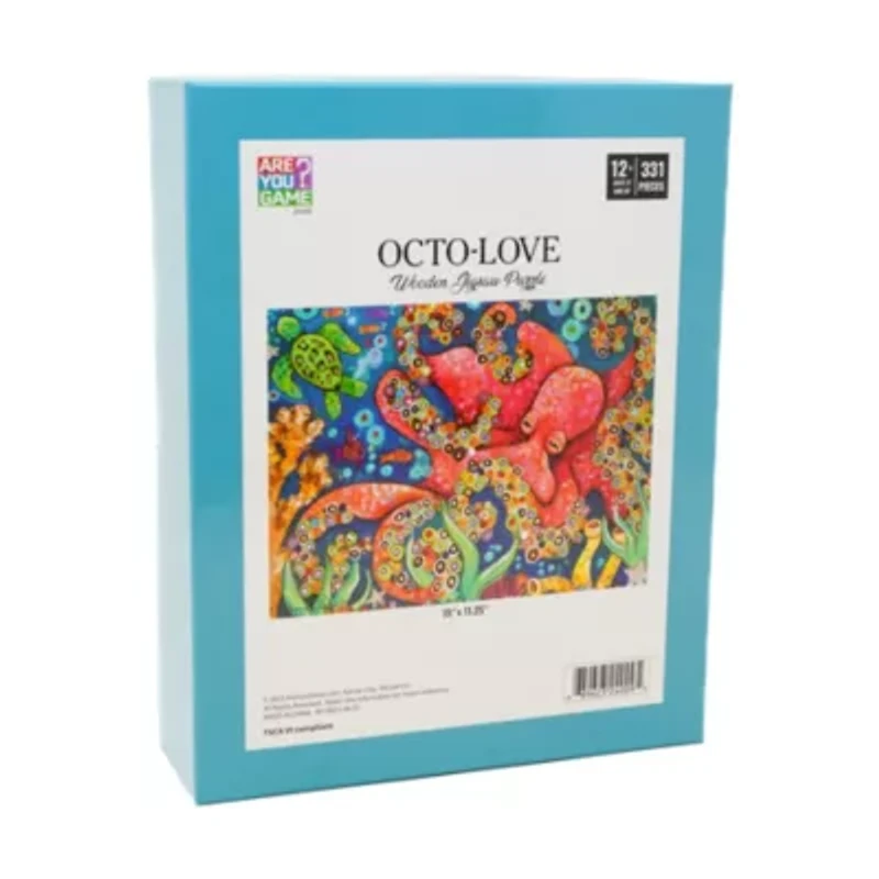 Wooden Jigsaw Puzzle - Octo-Love: 331 Pcs