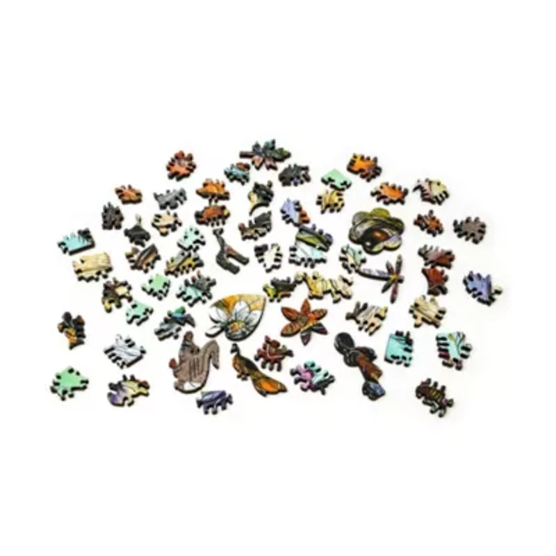 Wooden Jigsaw Puzzle - It's a Jungle Out There!: 599 Pcs
