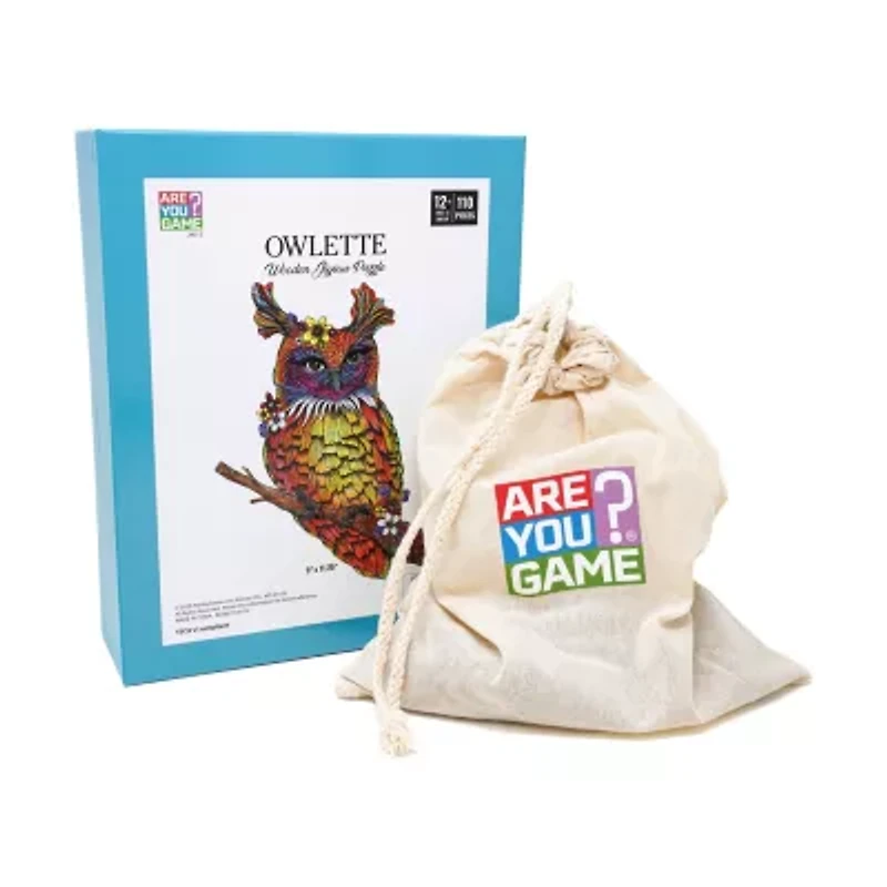 Wooden Jigsaw Puzzle - Owlette: 110 Pcs