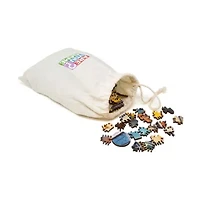 Wooden Jigsaw Puzzle - Boats at Bay: 494 Pcs