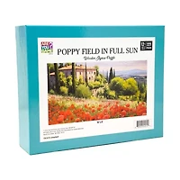 Wooden Jigsaw Puzzle - Poppy Field in Full Sun: 221 Pcs