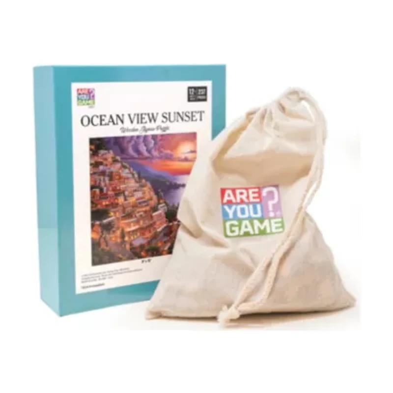 Wooden Jigsaw Puzzle - Ocean View Sunset: 237 Pcs