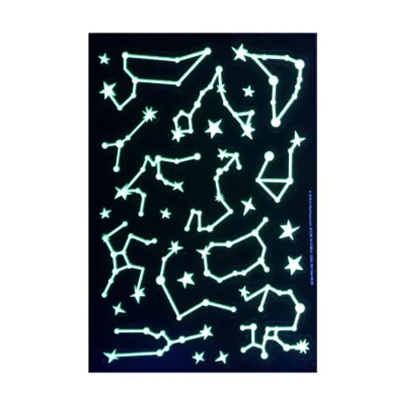 Glow-in-the-Dark Zodiac Adhesives