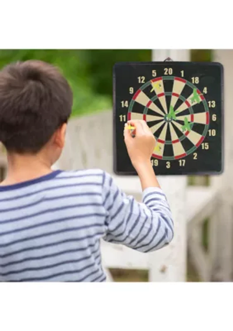 2-in-1 Reversible Magnetic Dartboard