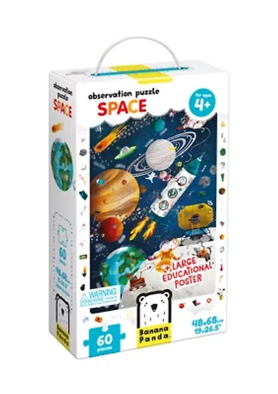 Observation Puzzle - Space: 60 Pieces