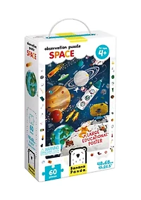 Observation Puzzle - Space: 60 Pieces