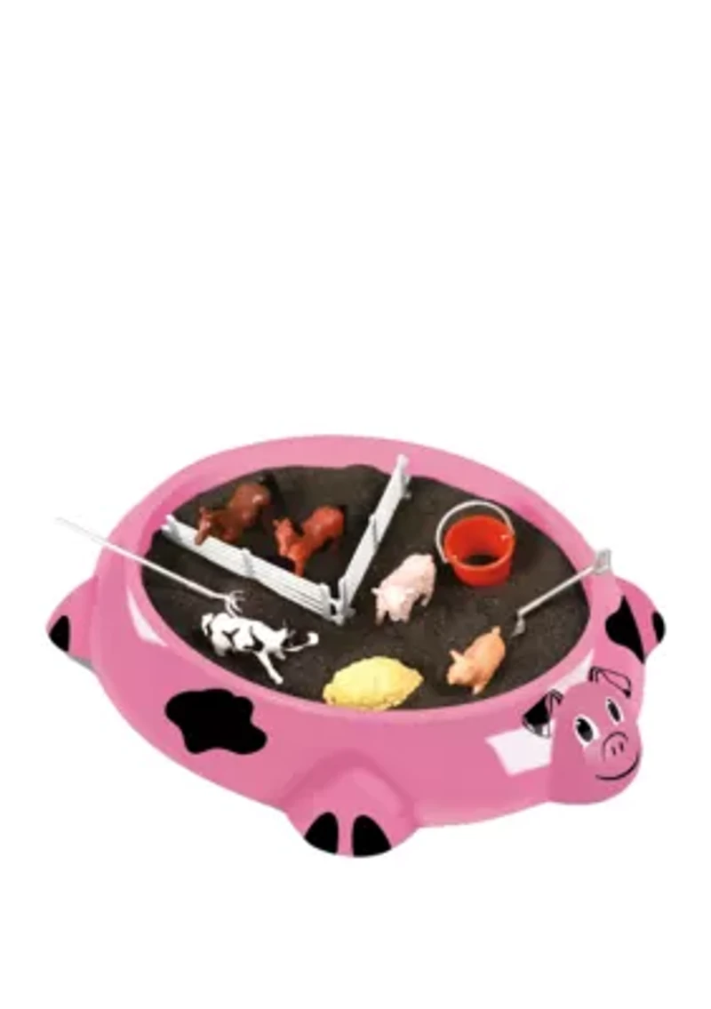 Piggy Farm Sandbox Critters Play Set