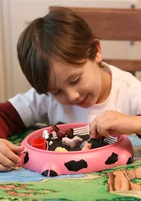 Piggy Farm Sandbox Critters Play Set