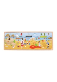 Wooden At the Seaside Tray Puzzle: 24 Pcs