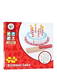 Wooden Birthday Cake Toy 