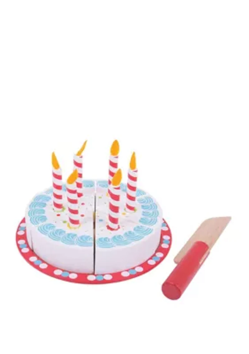 Wooden Birthday Cake Toy 