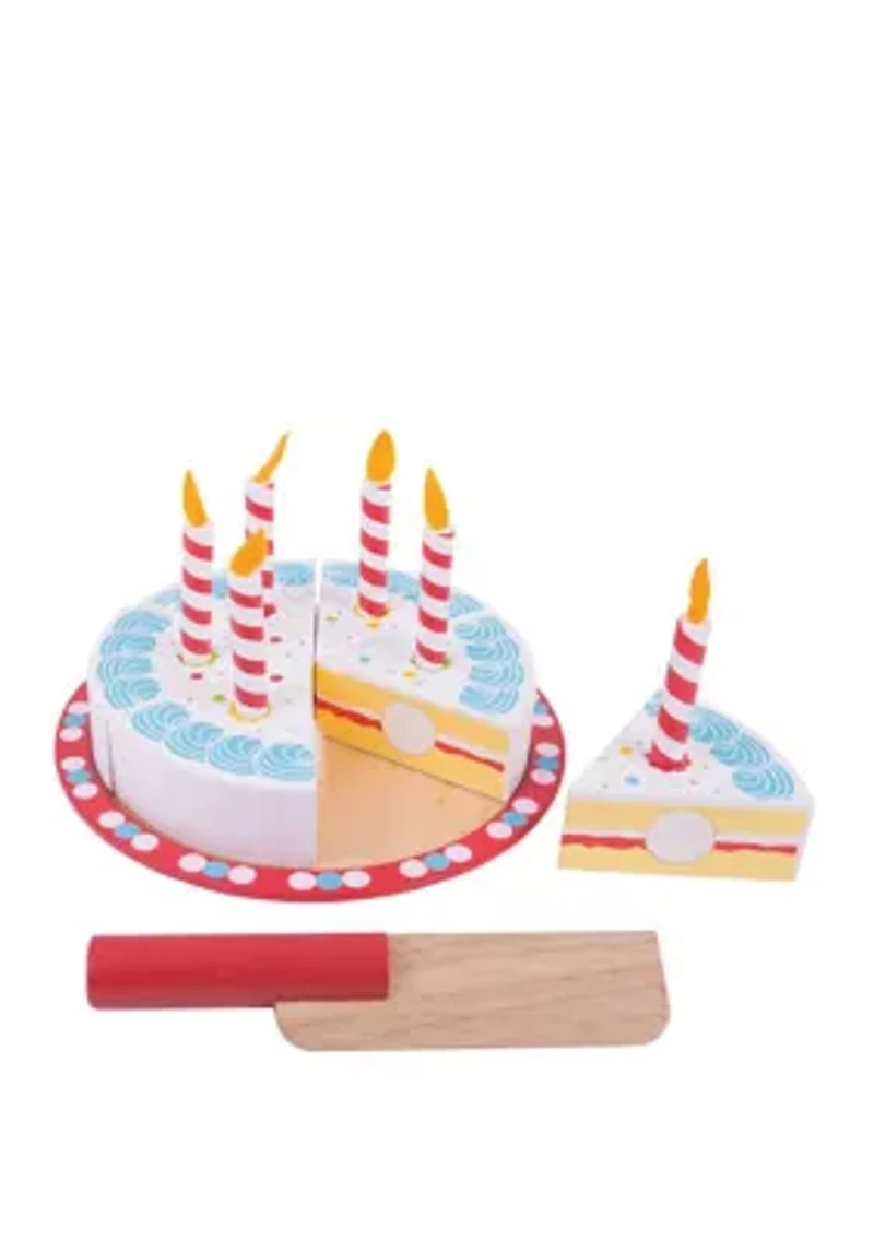 Wooden Birthday Cake Toy 