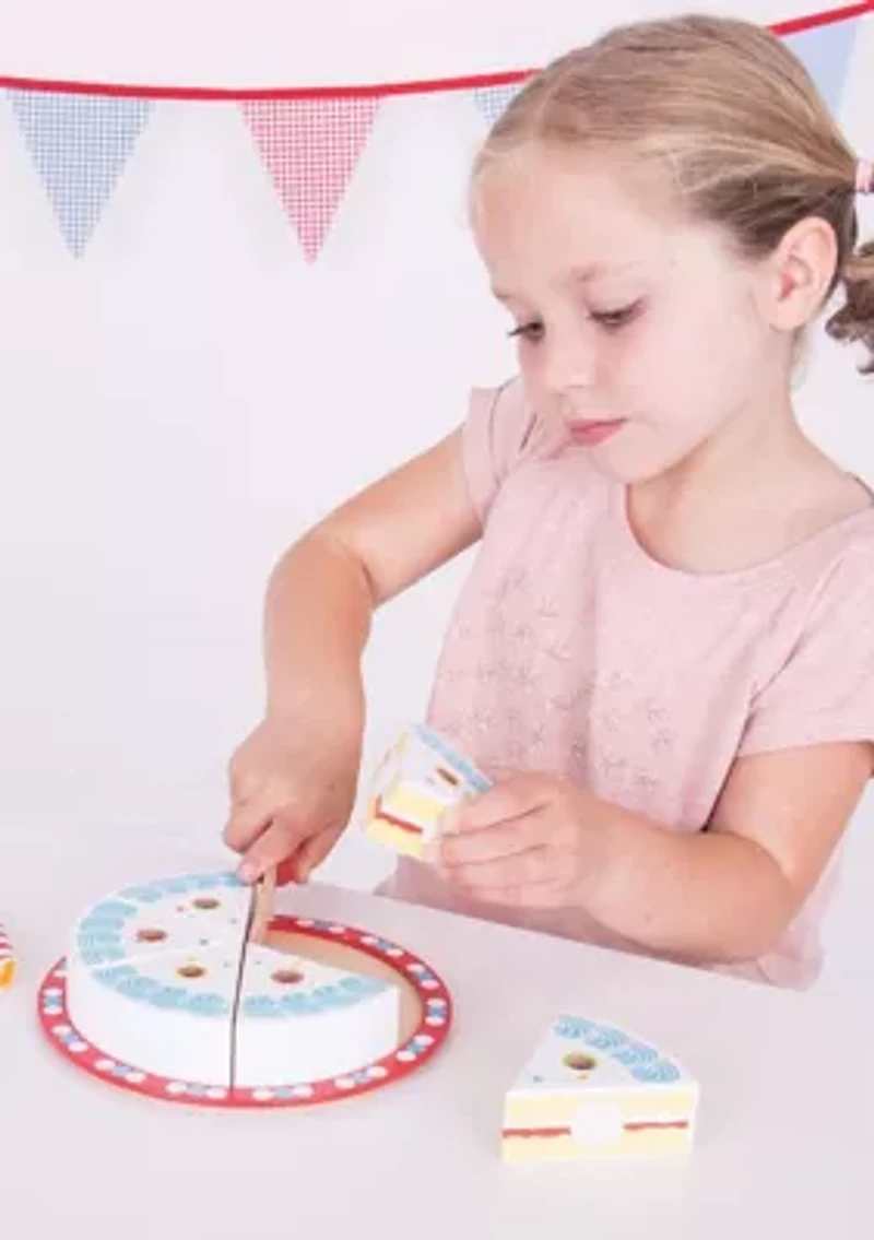 Wooden Birthday Cake Toy 