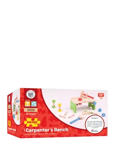 Wooden Carpenter's Bench