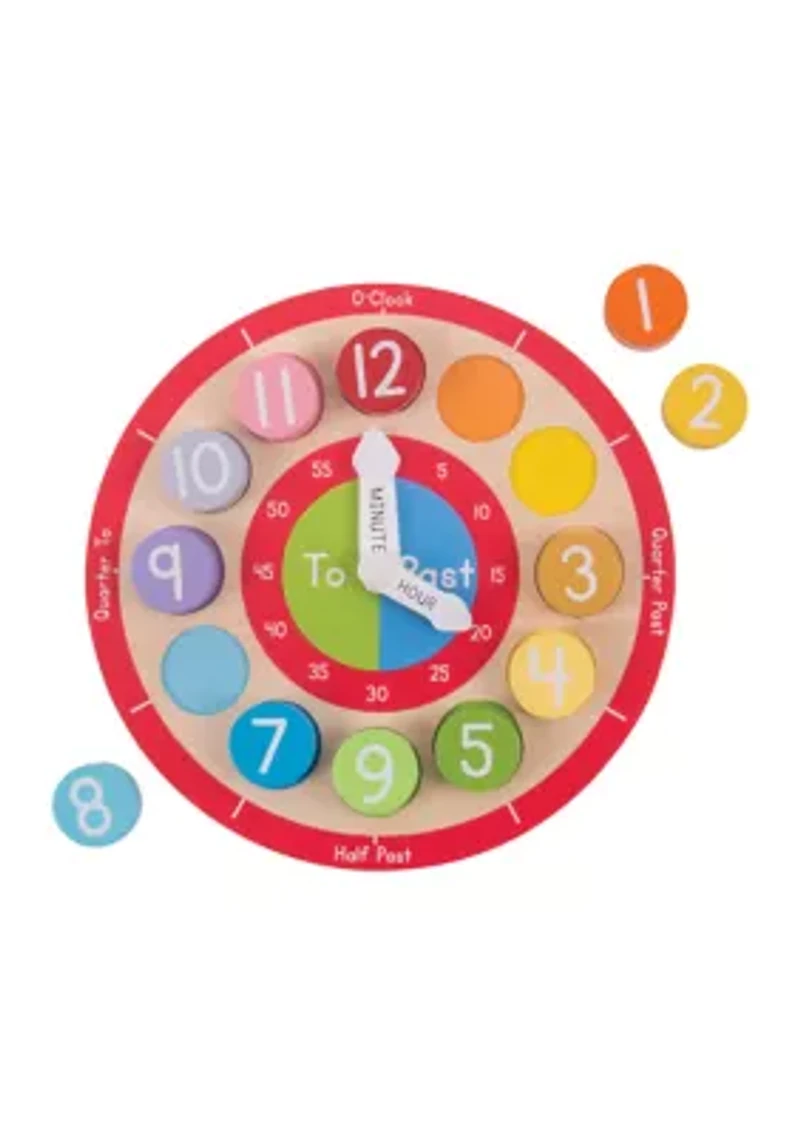 Wooden Teaching Clock