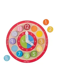 Wooden Teaching Clock