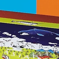  Discover the World Puzzle + Play Floor Puzzle: 100 Pieces