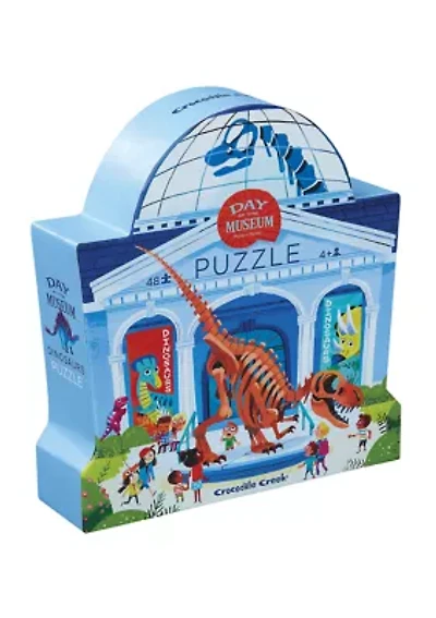  Day at the Museum - Dinosaurs Puzzle: 48 Pieces