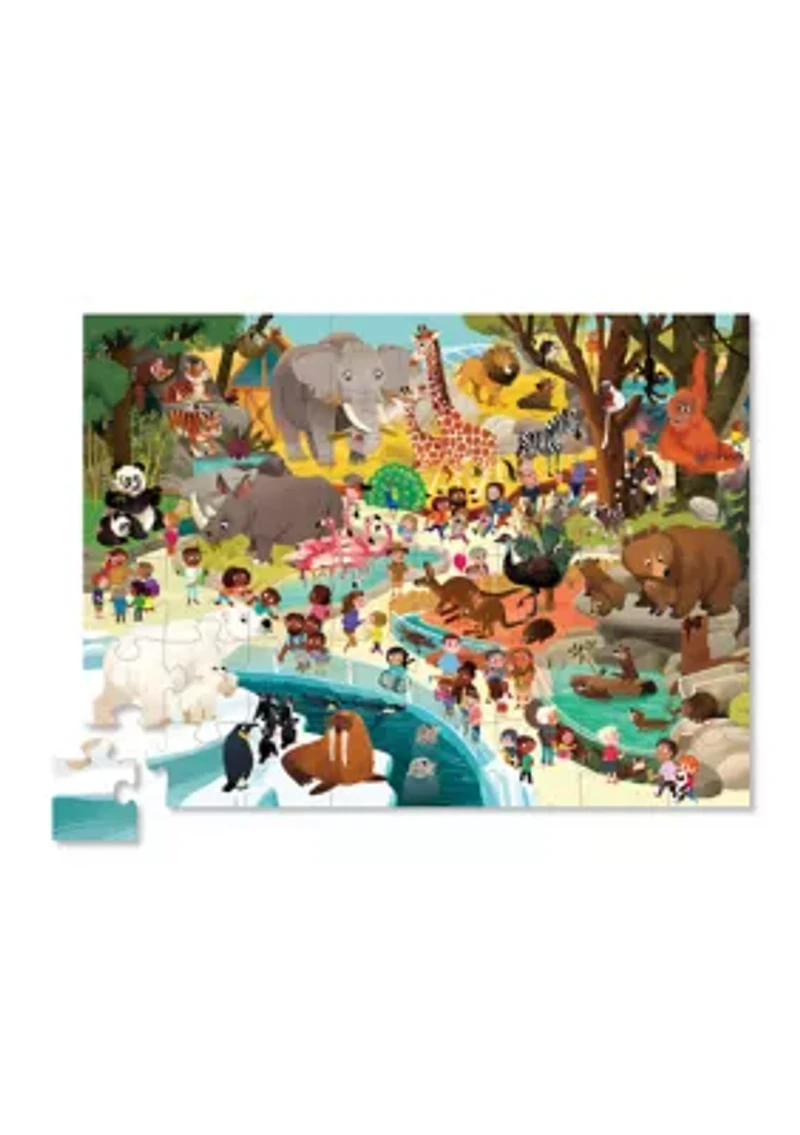  Day at the Zoo Puzzle: 48 Pieces