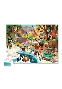  Day at the Zoo Puzzle: 48 Pieces