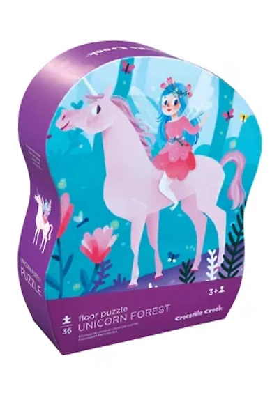  Unicorn Forest Floor Puzzle: 36 Pieces