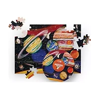 Solar System Round Box Puzzle: 72 Pcs