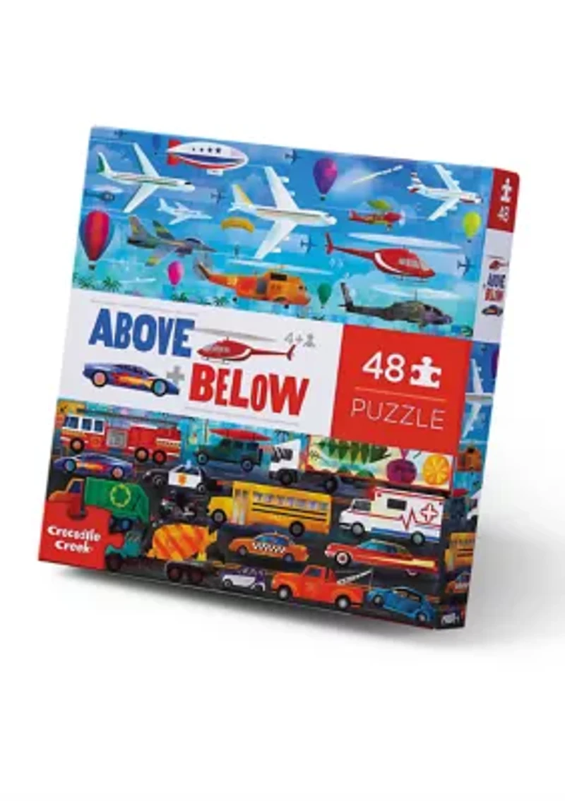 Above & Below - Things that Go Puzzle: 48 Pieces
