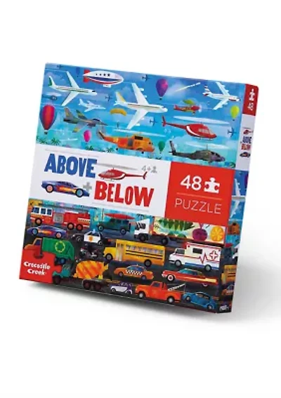 Above & Below - Things that Go Puzzle: 48 Pieces