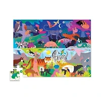 Opposites - Night & Day Floor Puzzle 48 Pcs