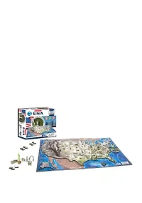4D Cityscape Time Puzzle - USA