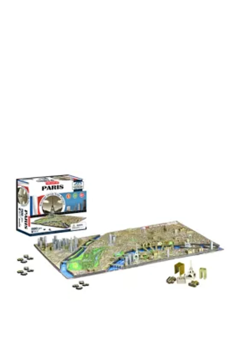 4D Cityscape Time Puzzle - Paris, France
