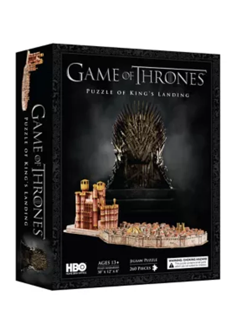 Game of Thrones: Kings Landing 3D Puzzle: 260 Pieces