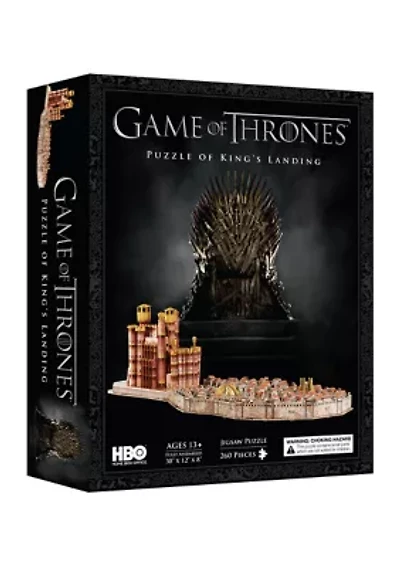 Game of Thrones: Kings Landing 3D Puzzle: 260 Pieces