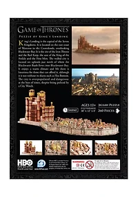 Game of Thrones: Kings Landing 3D Puzzle: 260 Pieces