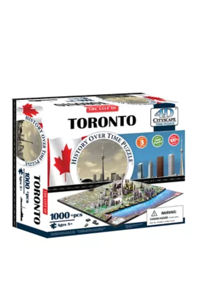 4D Cityscape Time Puzzle - Toronto, Canada