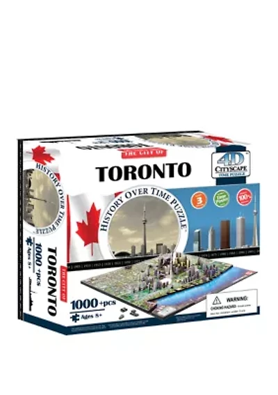 4D Cityscape Time Puzzle - Toronto, Canada