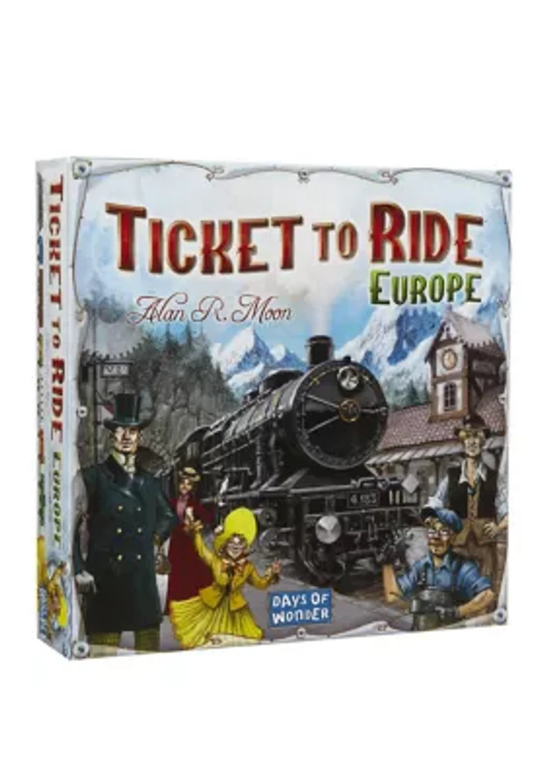 Ticket to Ride Europe Strategy Game