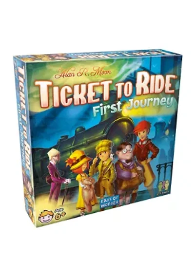 Ticket to Ride: First Journey - USA Map