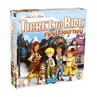 Ticket to Ride: First Journey - Europe Map