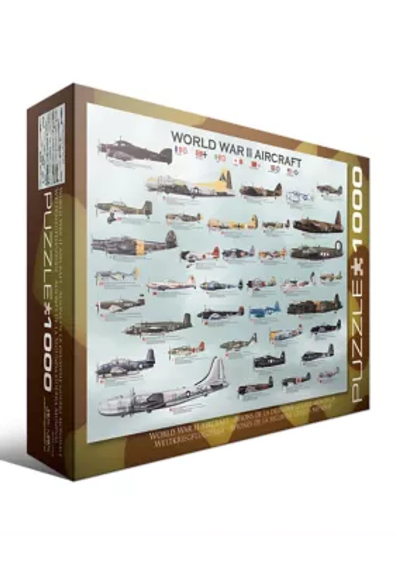 WWII Aircraft: 1000 Pieces