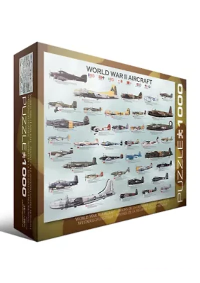 WWII Aircraft: 1000 Pieces