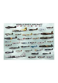WWII Aircraft: 1000 Pieces